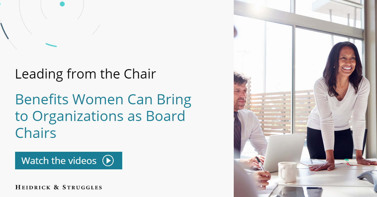 Leading from the chair Marge Magner on driving change (video