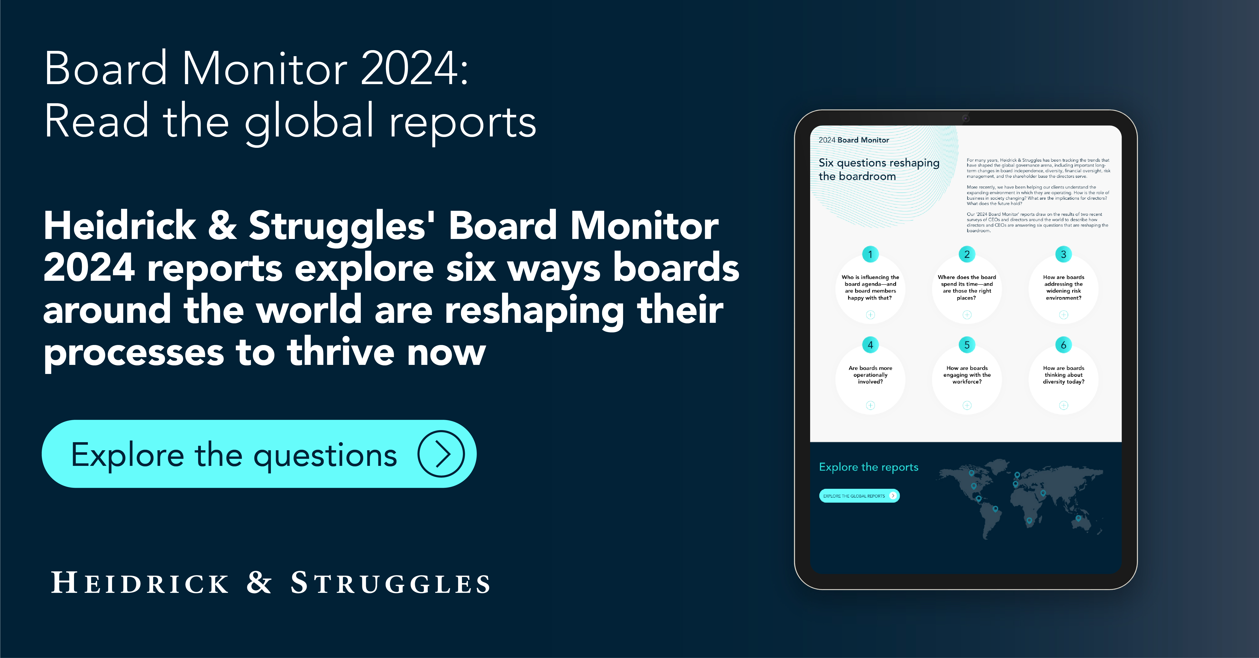 Board Monitor 2024: Six questions reshaping the boardroom | Insights