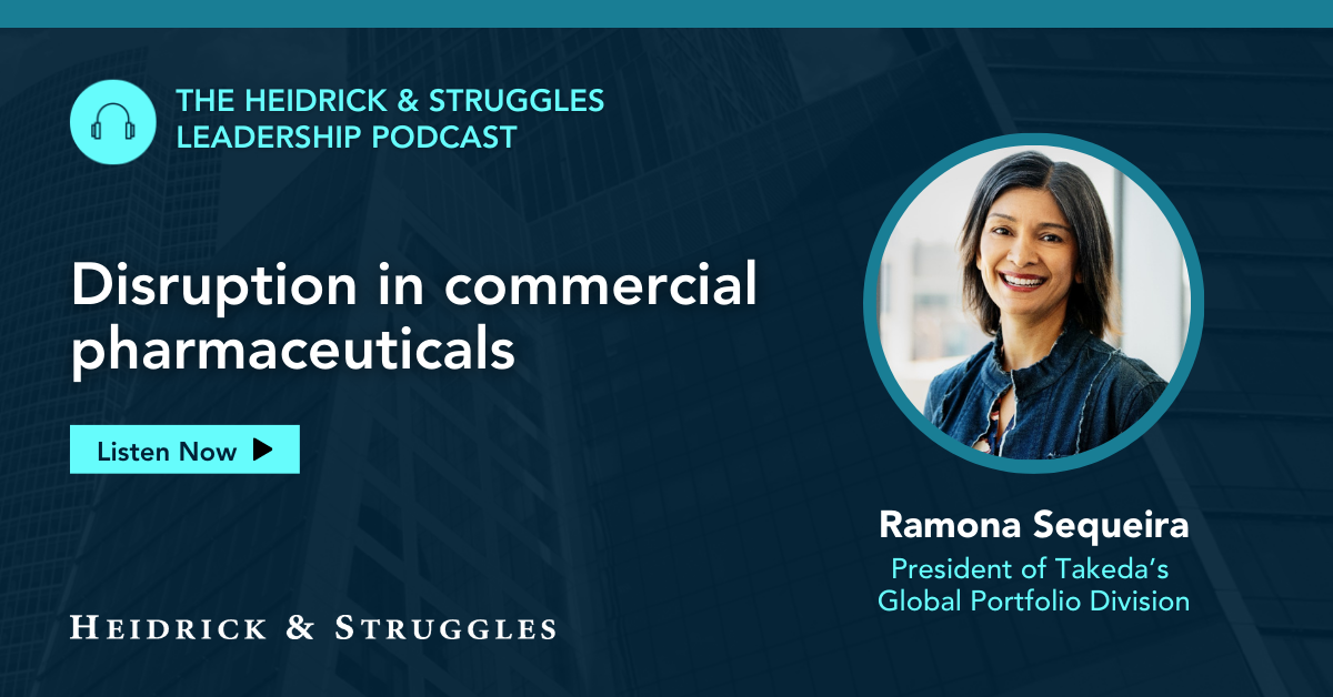Disruption in commercial pharmaceuticals: An interview with Disruption in commercial pharmaceuticals: An interview with