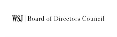 WSJ logo black text white background